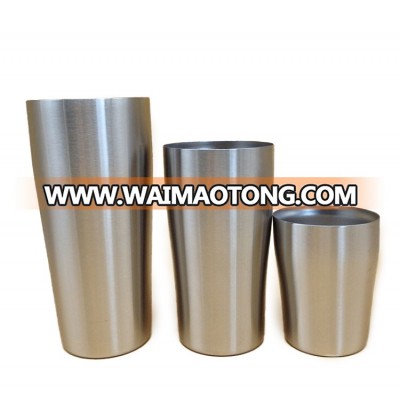 Stainless steel 18/8 double wall vacuum insulated beer mugs high quality and hot sale