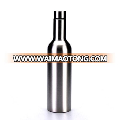 High quality 750ml stainless steel Insulated wine bottle