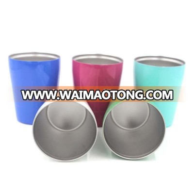 New small capacity 8oz hotsale 260ML stainless steel double wall thermos tumblers in high quality